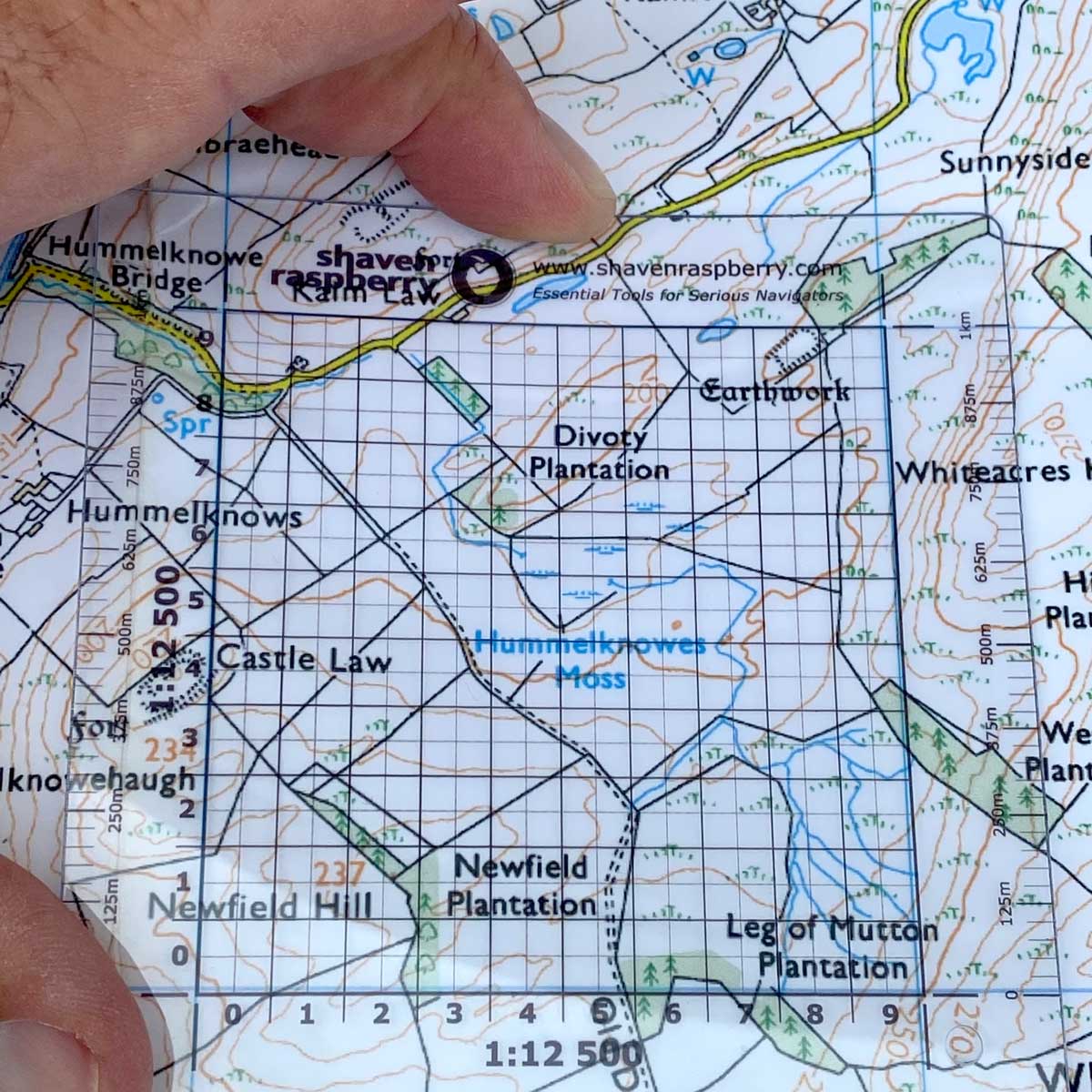 1:12 500 Grid Reference Tool - Image 2