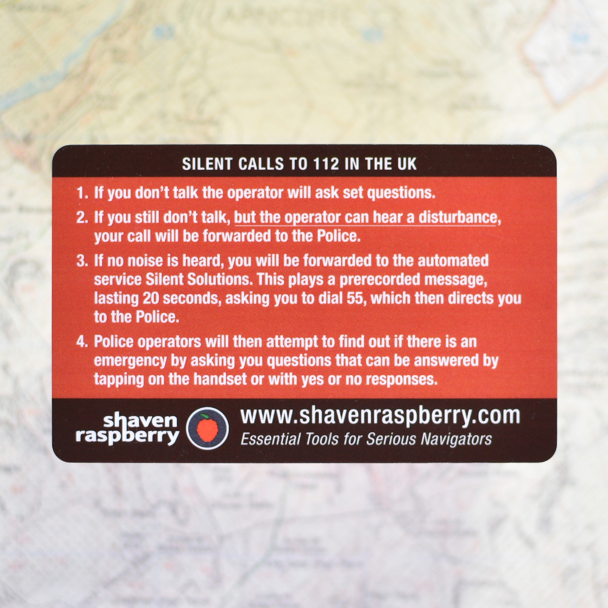 Emergency Call Card - Image 2