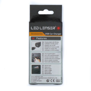 LED Lenser 0380 USB car charger