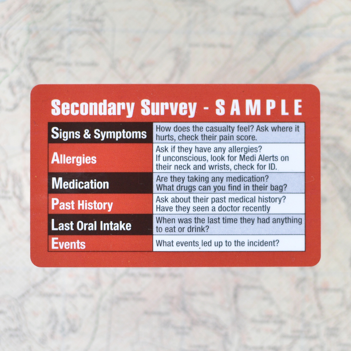First Aid Card Set - Image 5